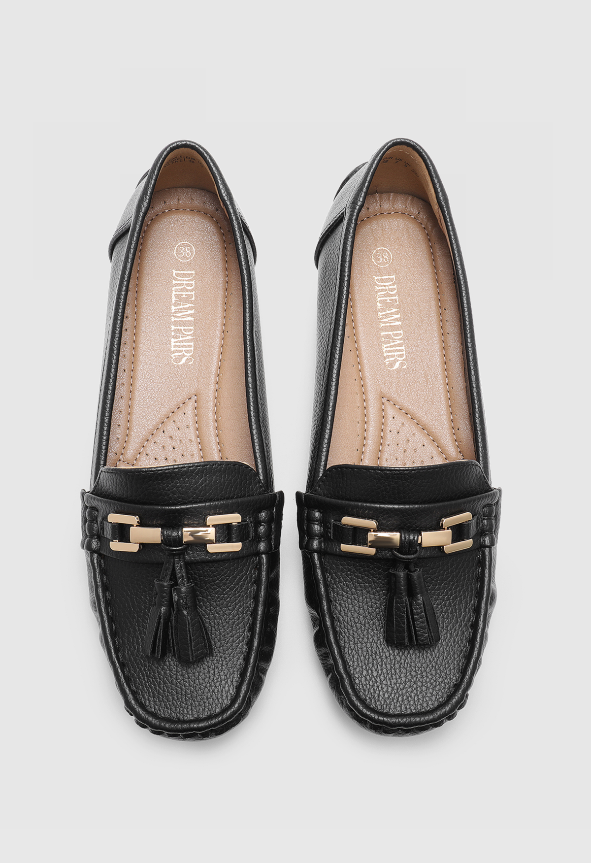 DREAM PAIRS Loafers for Women Slip On Comfortable Casual Fashion Flats