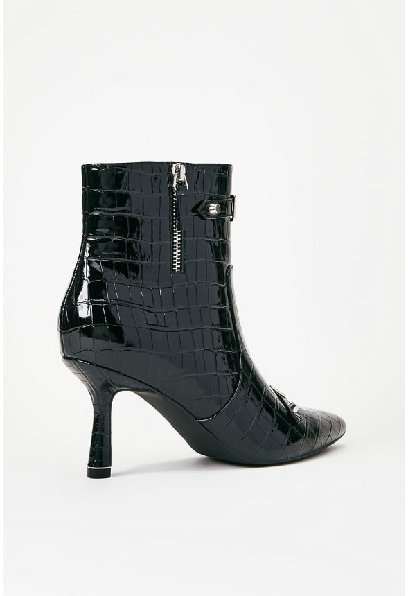 Lennox Stiletto Ankle Boot Black