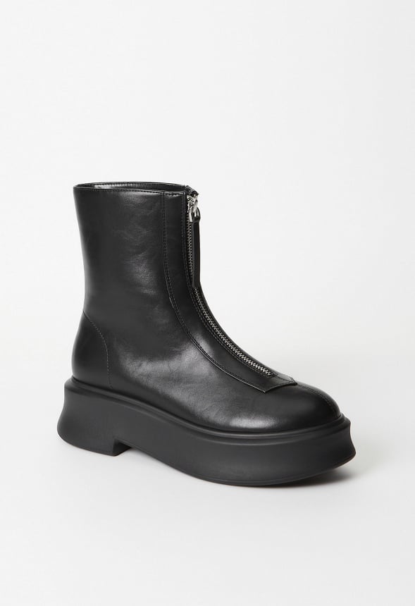 Bria Combat Boot Black