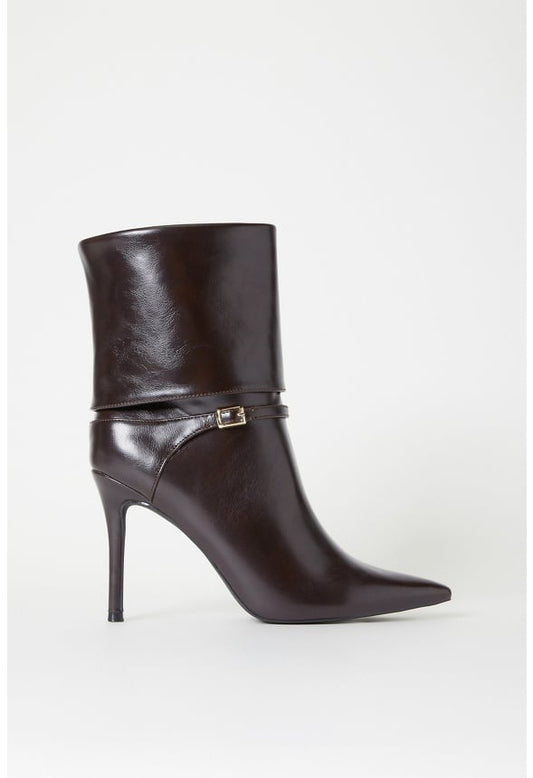 Blair Stiletto Bootie Cacao Brown