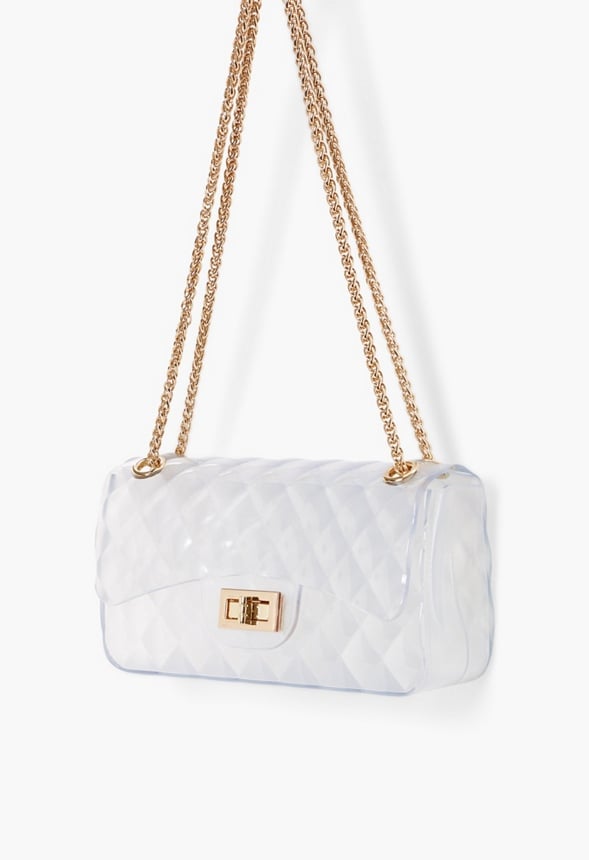 Jelly Crossbody Bag Clear