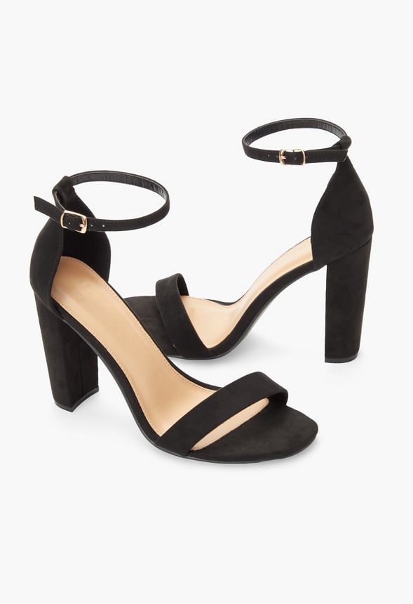 Lorelai Block Heeled Sandal Black