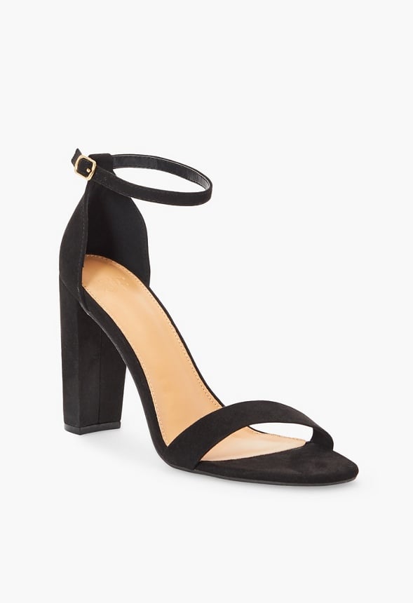 Lorelai Block Heeled Sandal Black