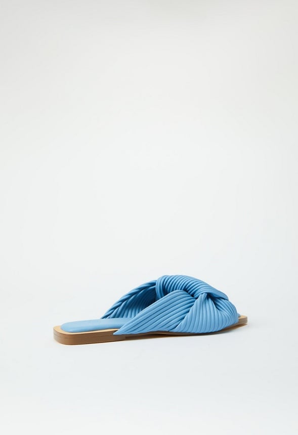 Estelle Flat Slide Sandal Kentucky Blue