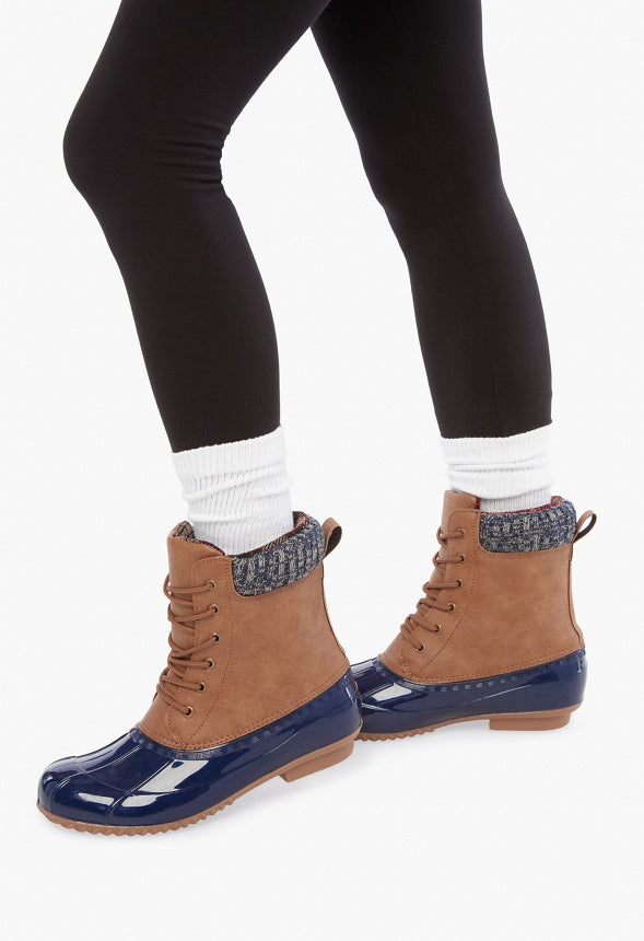 Evi Duck Boot Tan