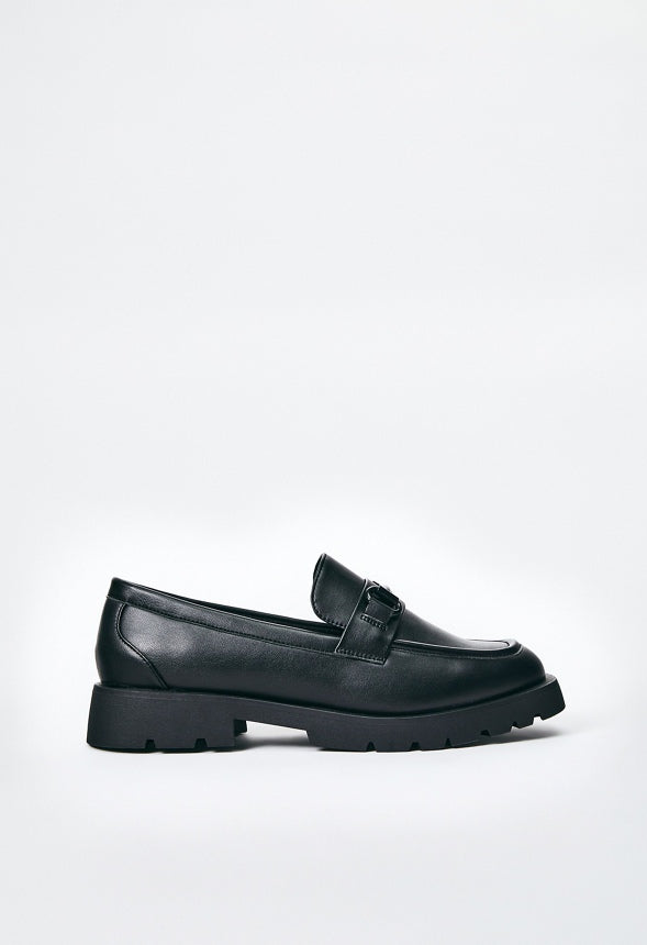 Frankie Flat Loafer Black