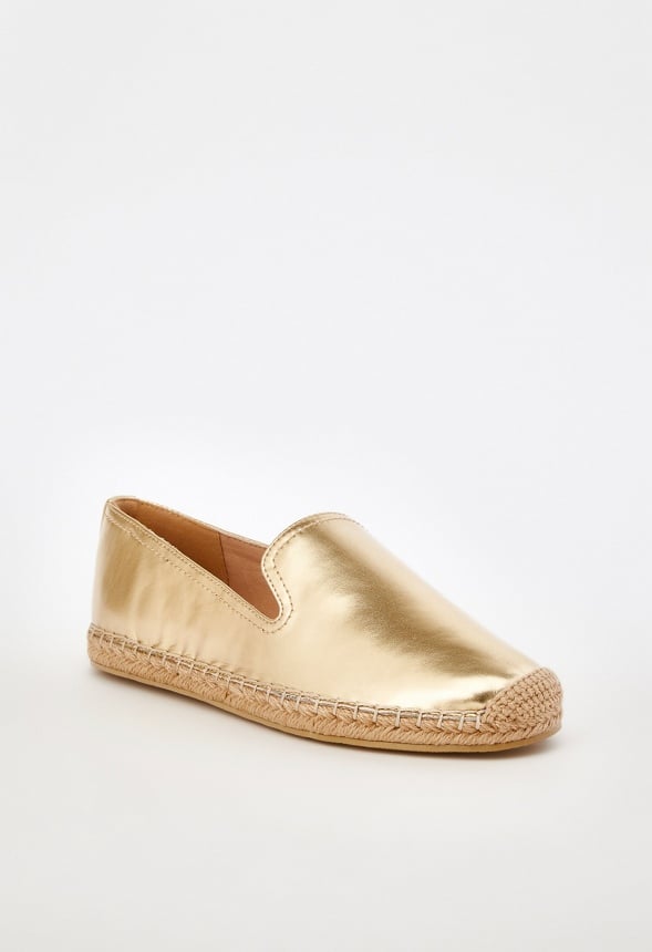 Gabrielle Slip-On Flat Gold