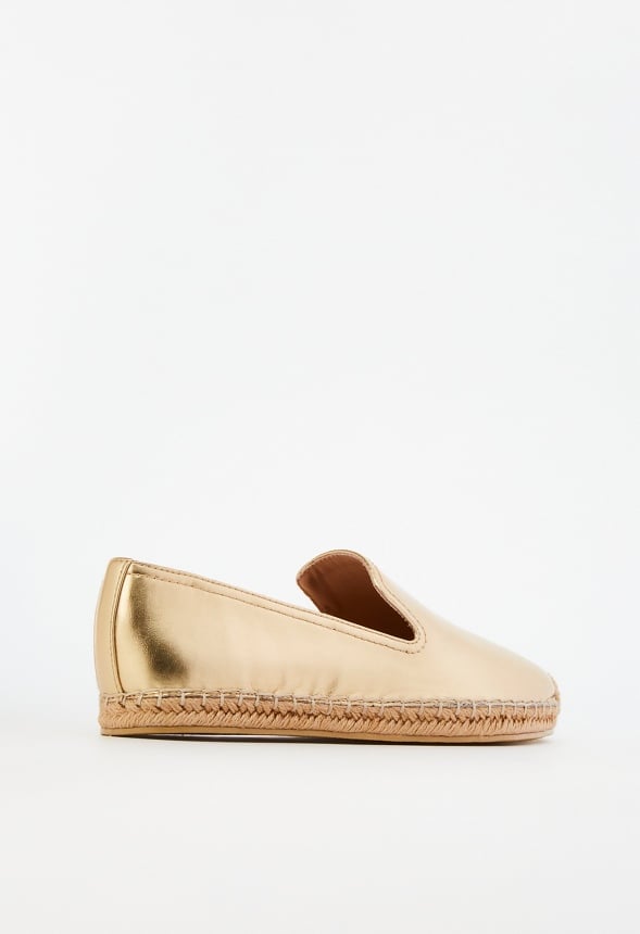 Gabrielle Slip-On Flat Gold