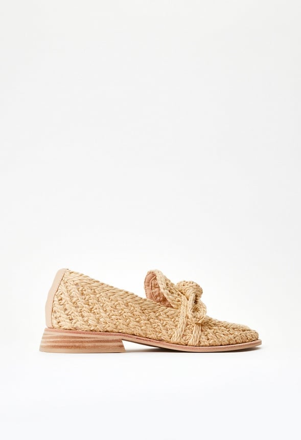 Marion Flat Loafer Natural