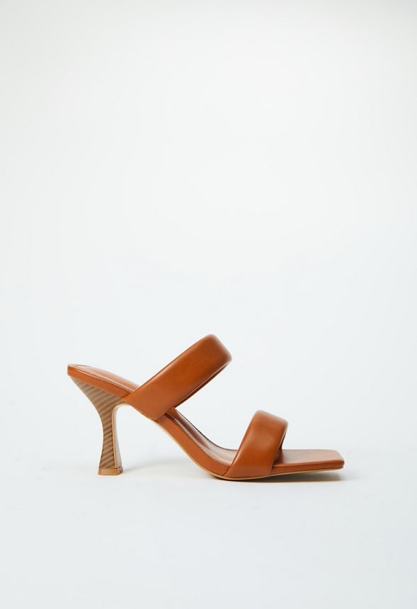 Amora Heeled Sandal French Oak