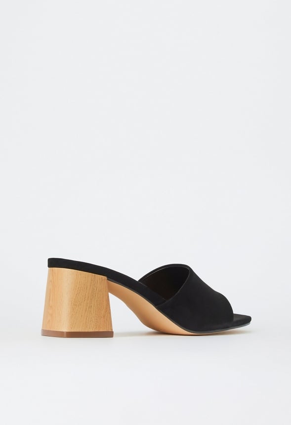 Harlowe Heeled Sandal Black