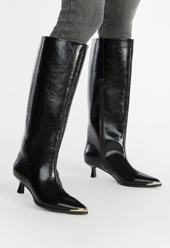 Arna Stiletto Boot Black