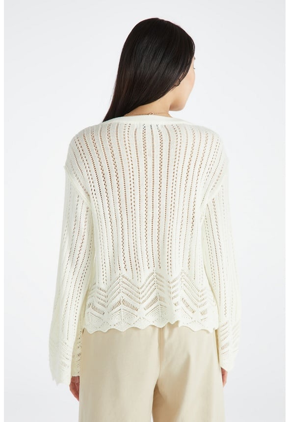 Crochet Top Marshmallow White