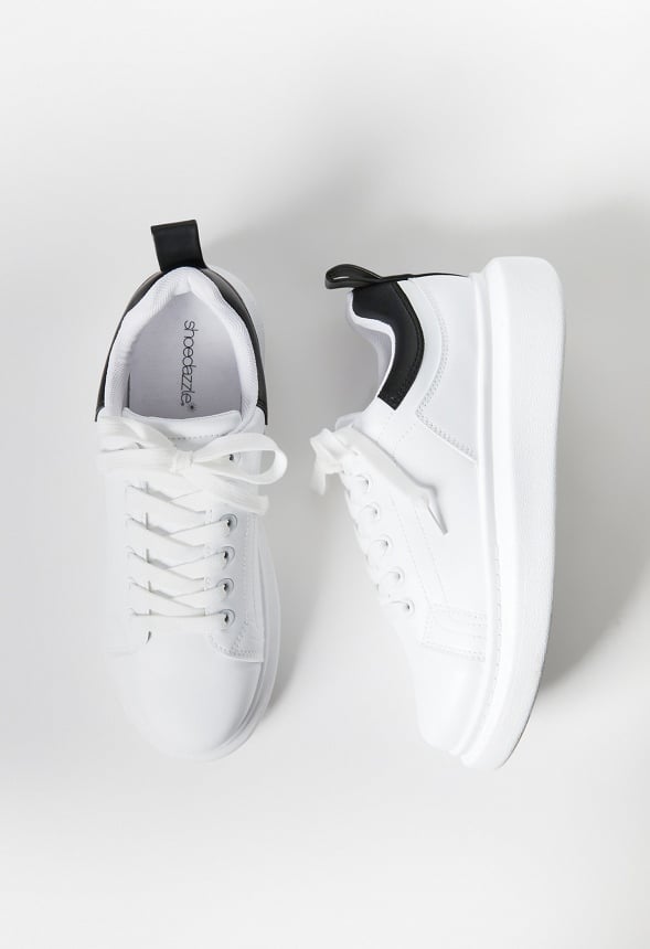 Breanne Platform Trainers White Combo