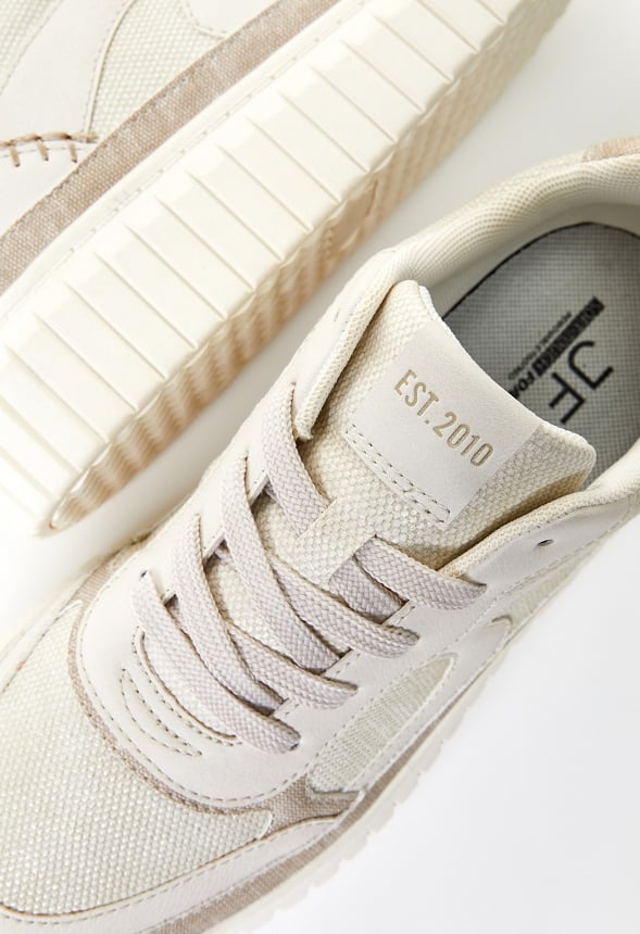 Cameron Court Sneaker Natural Multi