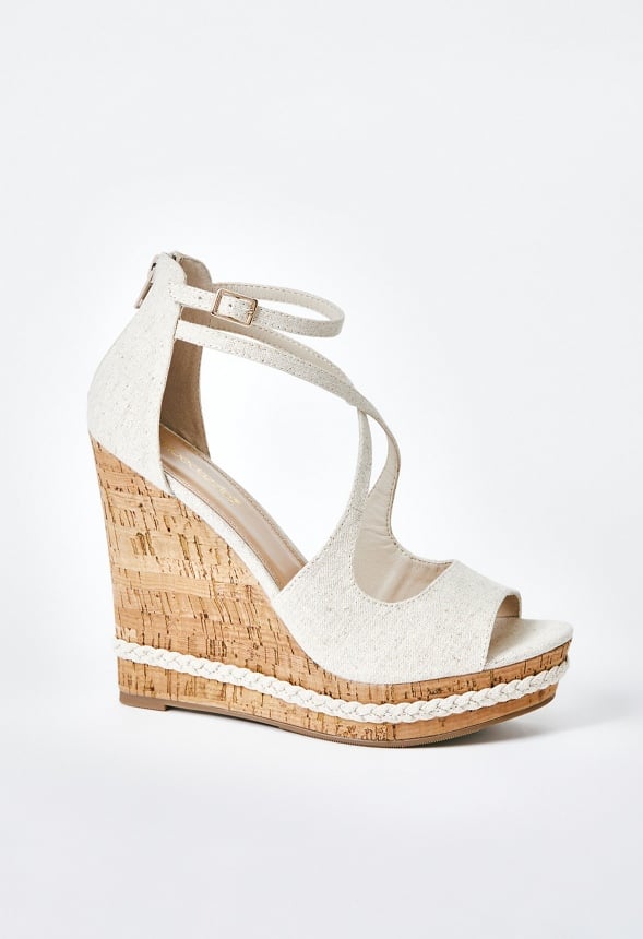 Naia Wedge Sandal Dark Natural