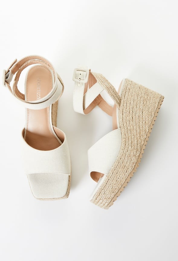 Tinlee Platform Espadrille Wedge Sandal Natural