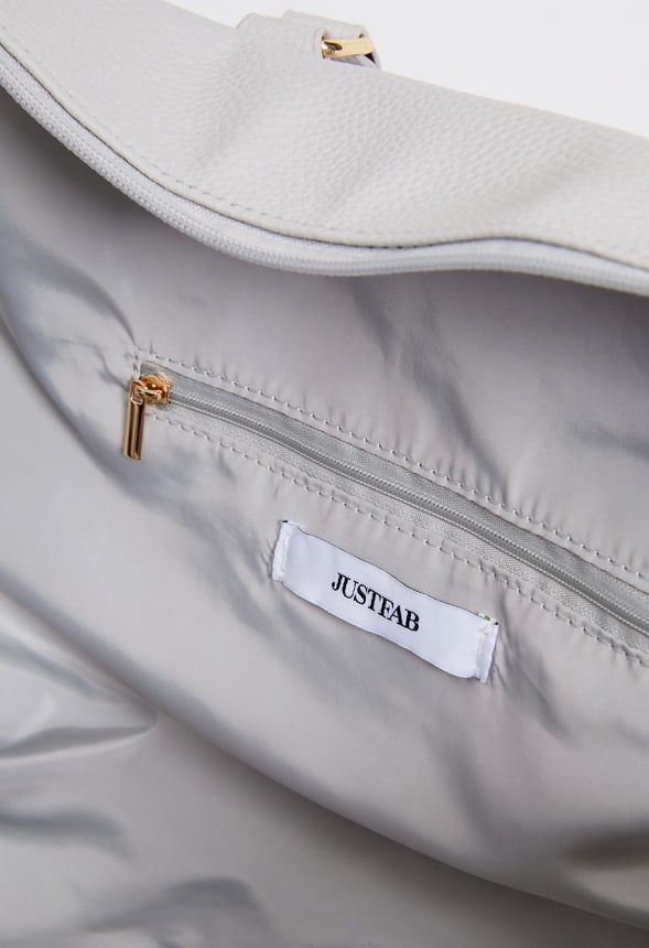 Front Zip Pocket Weekender Vapor Blue