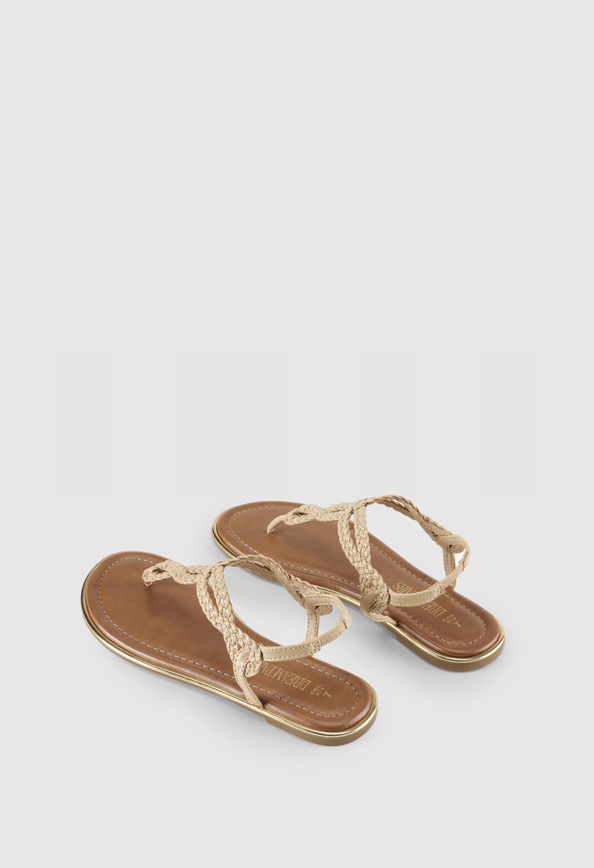 Women’s Flat Strappy Sandals Comfortable Ankle T-Strap Beach Shoes